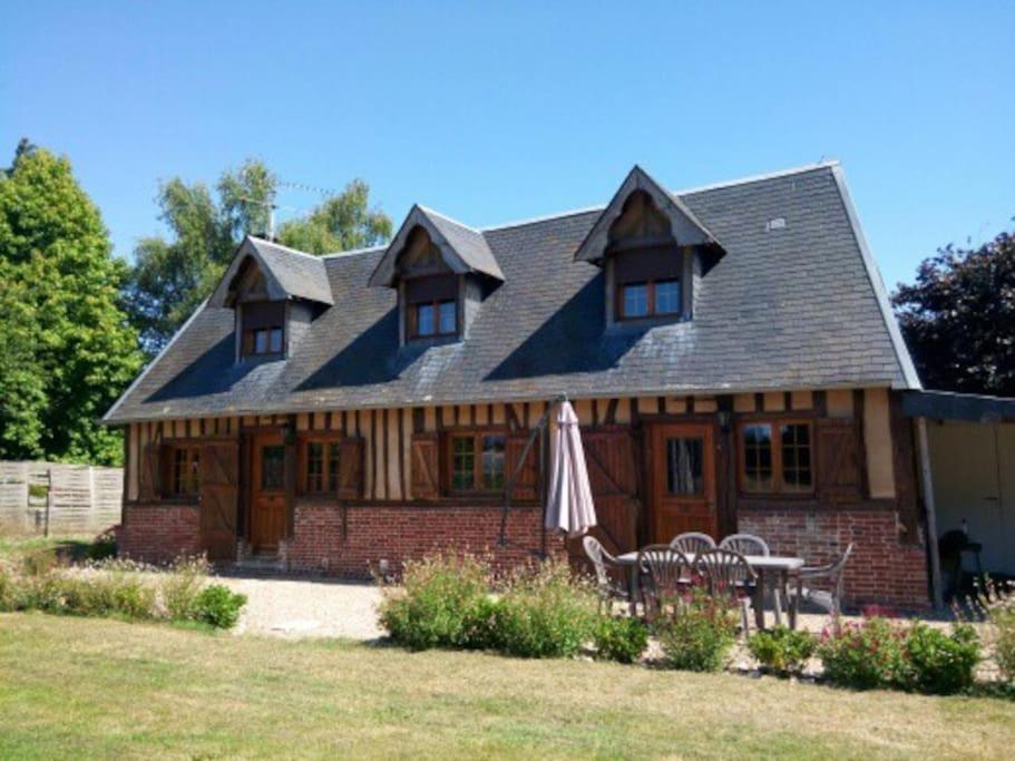La Bergerie, Cottage Normand 5 Pers. Avec Piano Épreville-en-Lieuvin Zewnętrze zdjęcie